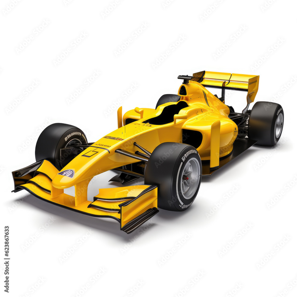 Fototapeta premium car on white