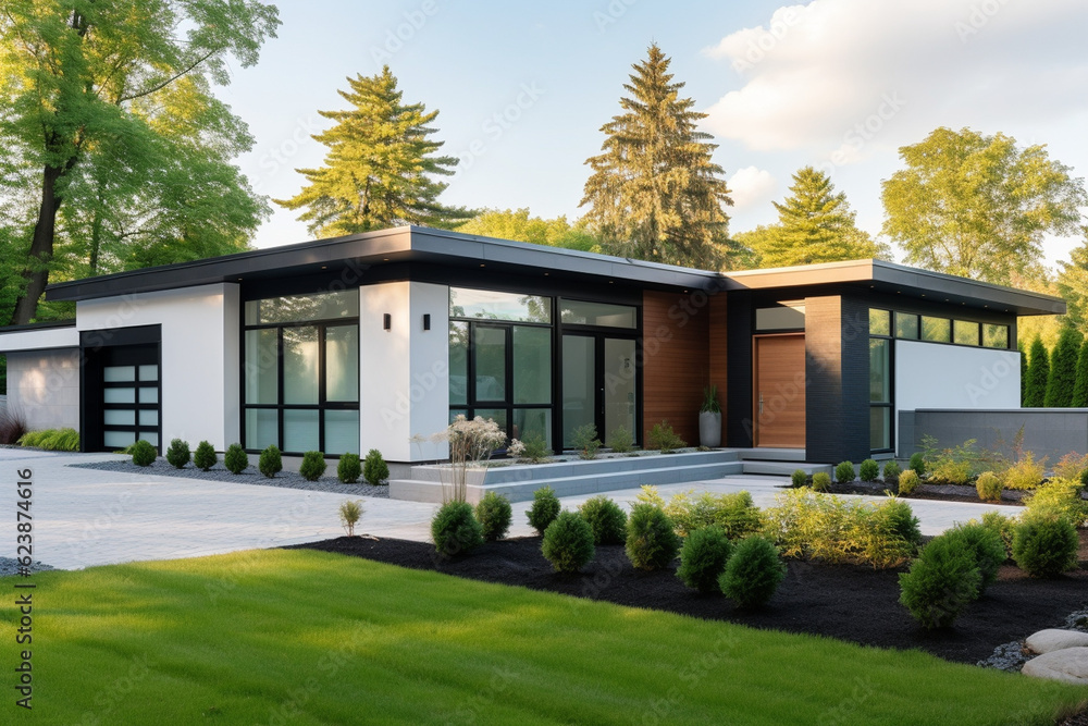 Luxurious Modern Dream Home Showcasing Sleek Minimalist Architecture and Breathtaking Landscape in High-Quality Architectural Photography Luxurious Modern Dream Home Showcasing Sleek Minimalist Architecture and Breathtaking Landscape in High-Quality Architectural Photography