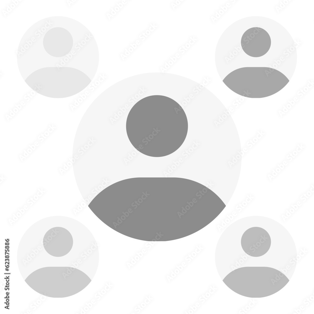 Vector flat illustration in grayscale. Avatar, user profile, person icon, gender neutral silhouette, profile picture. Suitable for social media profiles, icons, screensavers and as a template. Vector flat illustration in grayscale. Avatar, user profile, person icon, gender neutral silhouette, profile picture. Suitable for social media profiles, icons, screensavers and as a template.