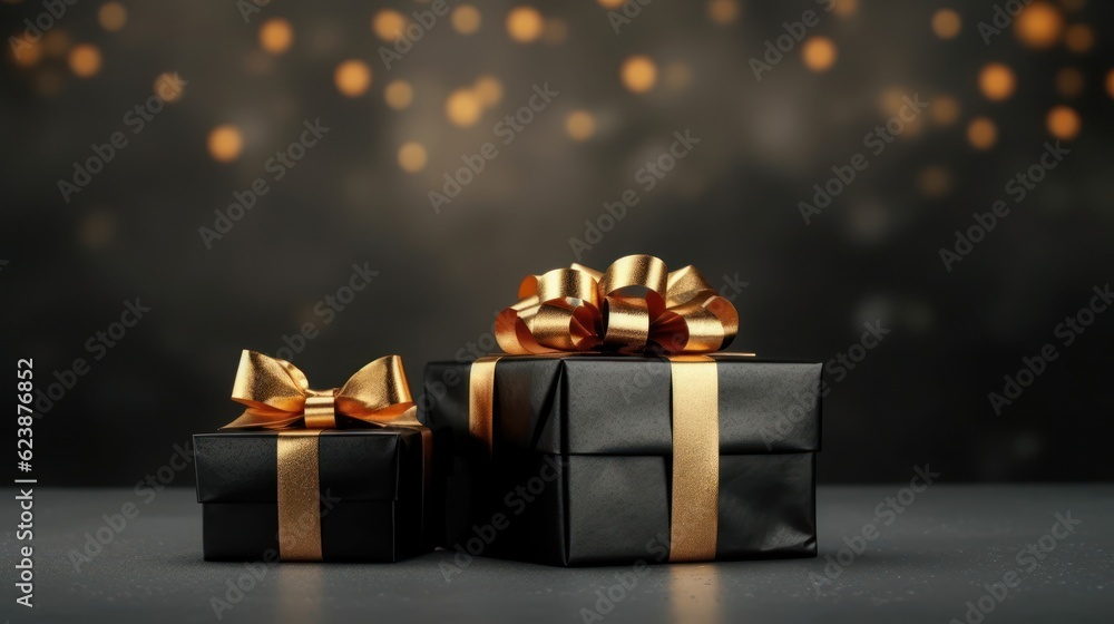 Black Friday, background, sale, banner. Generative AI Black Friday, background, sale, banner. Generative AI