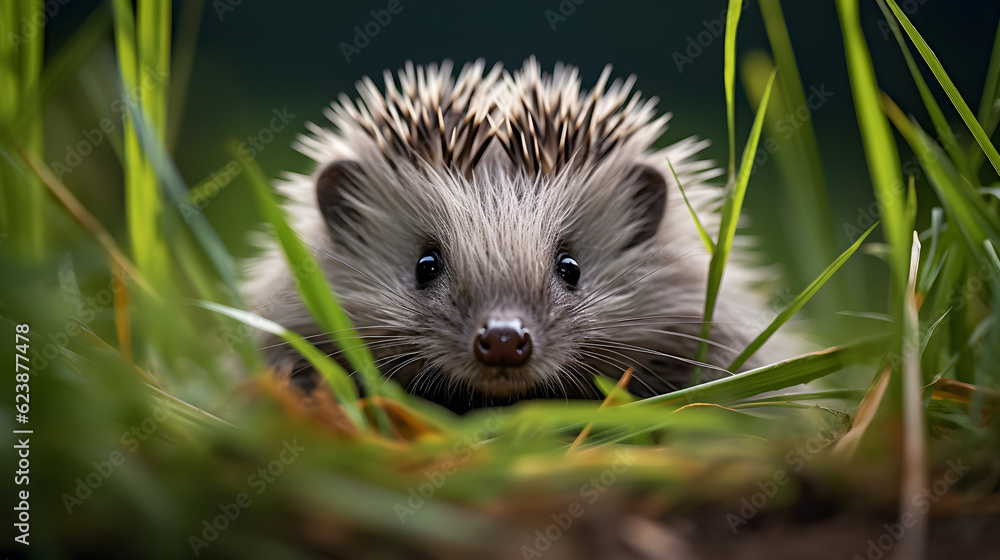 Igel auf der Wiese Generative AI Igel auf der Wiese Generative AI