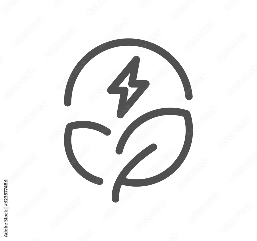 Eco related icon outline and linear vector. Eco related icon outline and linear vector.