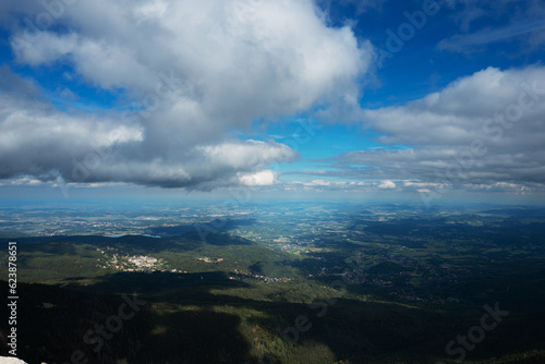 view of the Karkonosze Mountains. Karpacz, Lower Silesia, Poland © fotomaster