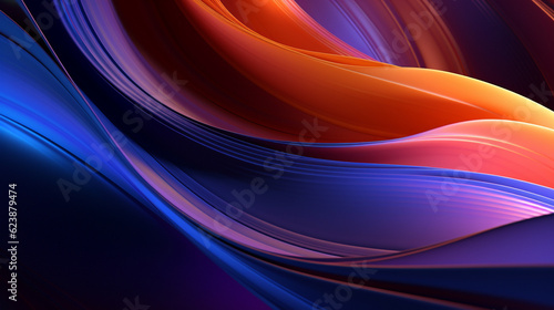 3D abstract background