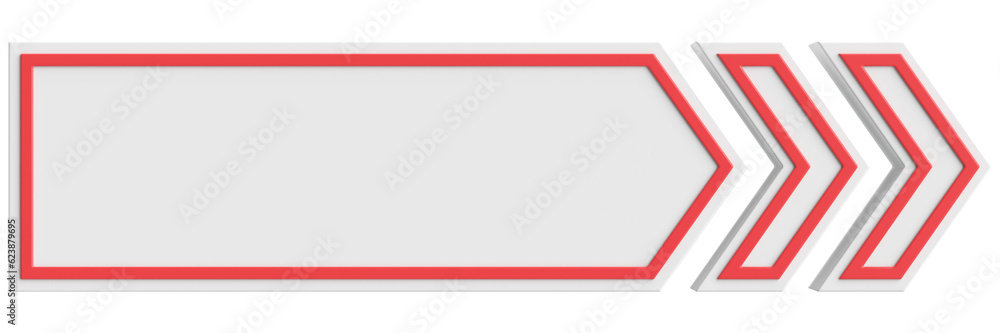 Next button. Continue button. 3D illustration. Next button. Continue button. 3D illustration.