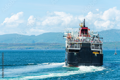 Caledonian Macbrayne Ferry, Oban Bayt, Oban, Argyll and Bute, Scotland, UK photo