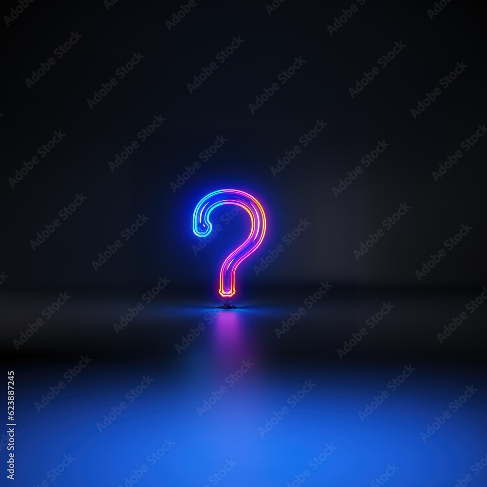 Naklejka premium question mark icon