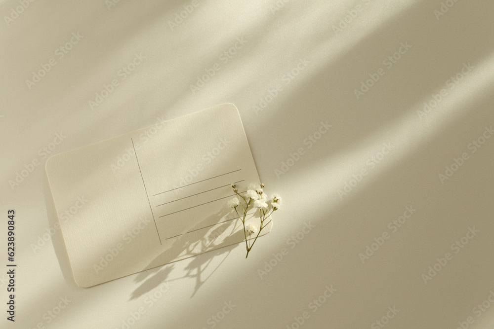 Empty Blank texture canvas paper card with copy space for your text ...