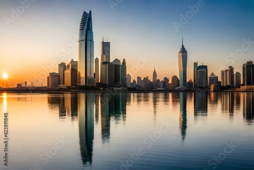 country marina at sunset © Asaad