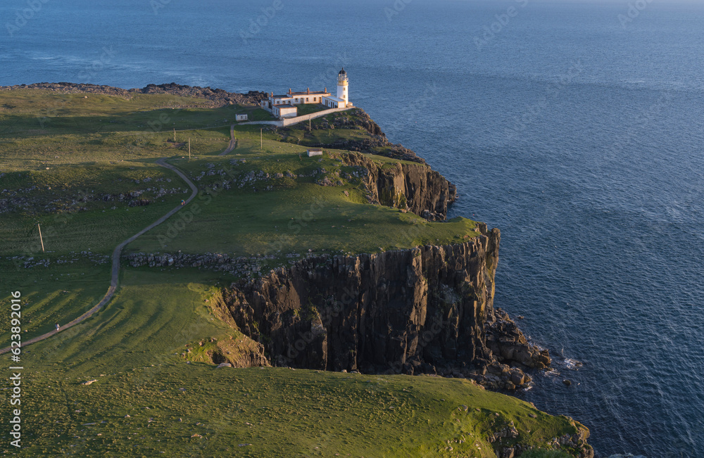 Neist Point lighthouse on the Isle of Skye.