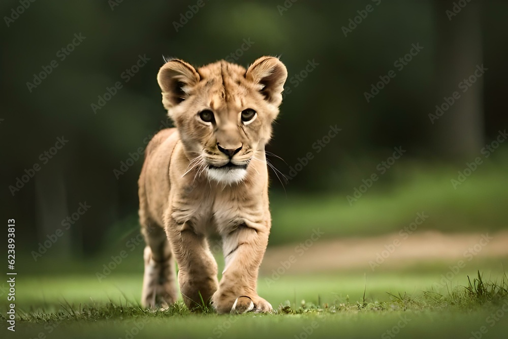 lion in the grass lion in the grass