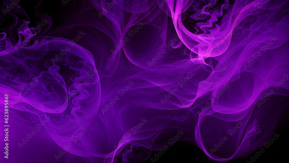 Fototapeta premium Abstract Background of Purple Smoke
