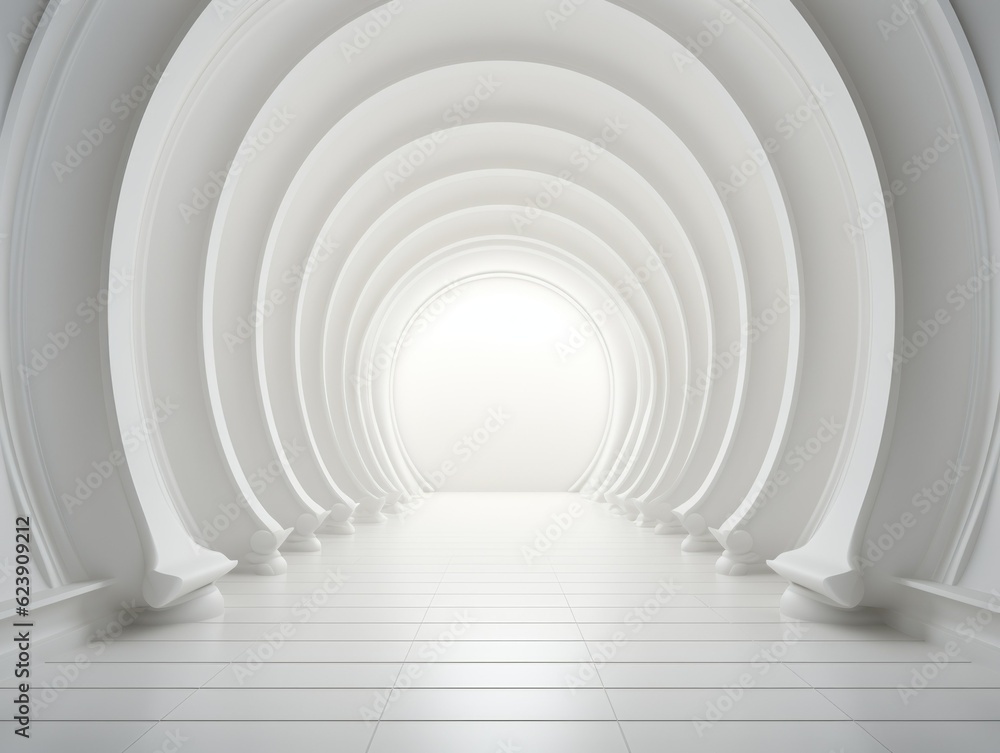 Fototapeta premium AI-Generated Minimalist Wall Art Mockup