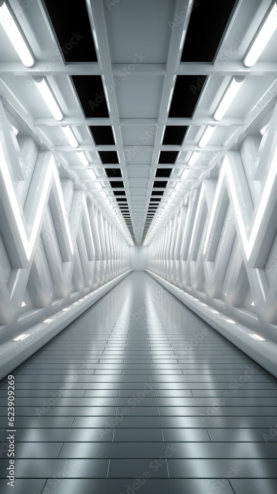 Obraz premium AI-Generated Minimalist Wall Art Mockup