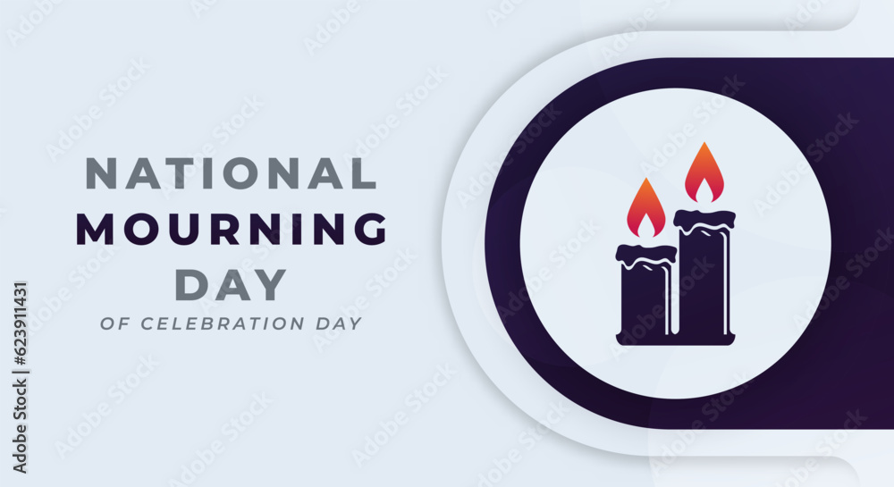 National Mourning Day Celebration Vector Design Illustration for Background, Poster, Banner, Advertising, Greeting Card National Mourning Day Celebration Vector Design Illustration for Background, Poster, Banner, Advertising, Greeting Card