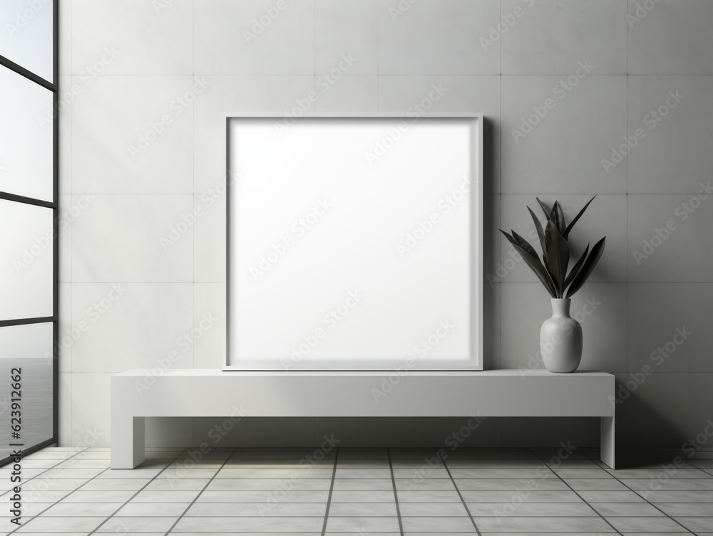 Minimalistic AI-Generated Wall Art Mockup Minimalistic AI-Generated Wall Art Mockup