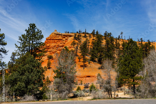 View at the Red Canyon and Cassidy Trailhead located on Highway 12 in southern Utah
 photo