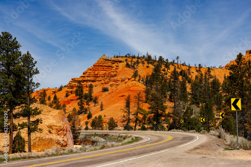 View at the Red Canyon and Cassidy Trailhead located on Highway 12 in southern Utah
 photo