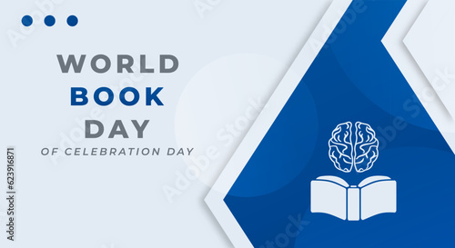 World Book Day Celebration Vector Design Illustration for Background, Poster, Banner, Advertising, Greeting Card