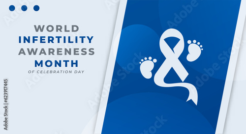 World Infertility Awareness Month Vector Design Illustration for Background, Poster, Banner, Advertising, Greeting Card