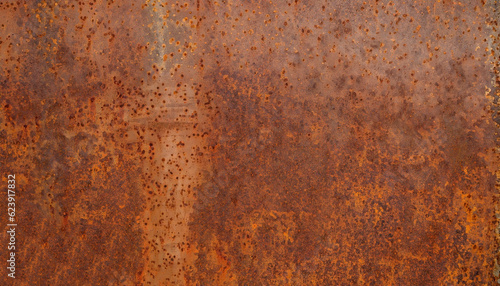 Grunge rusty orange brown metal corten steel wall or floor rust architecture texture background
