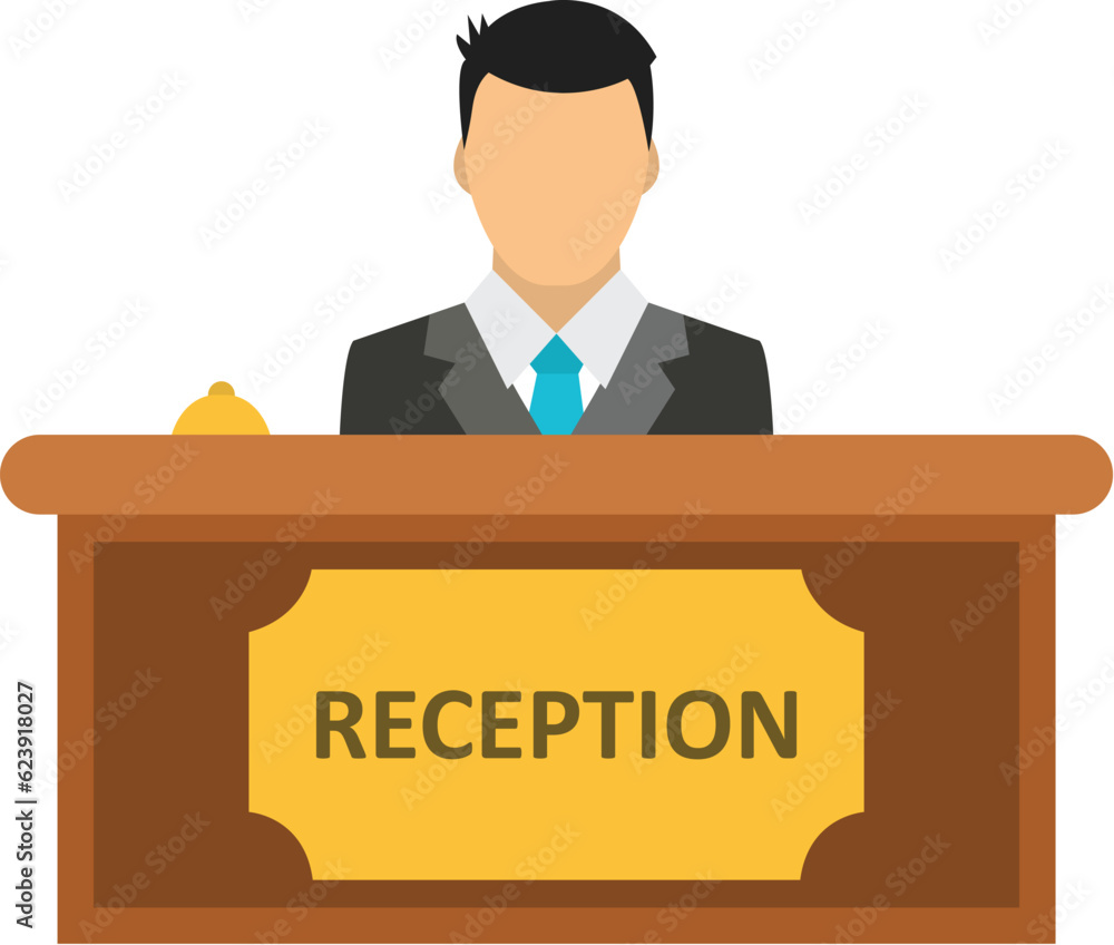 Reception Vector Icon