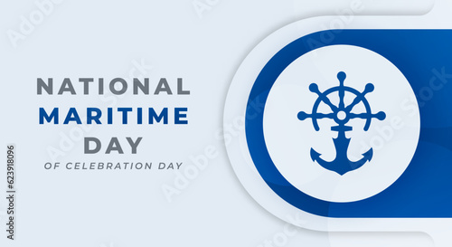 World Maritime Day Celebration Vector Design Illustration for Background, Poster, Banner, Advertising, Greeting Card