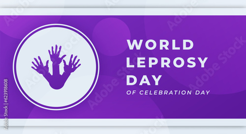 World Leprosy Day Celebration Vector Design Illustration for Background, Poster, Banner, Advertising, Greeting Card