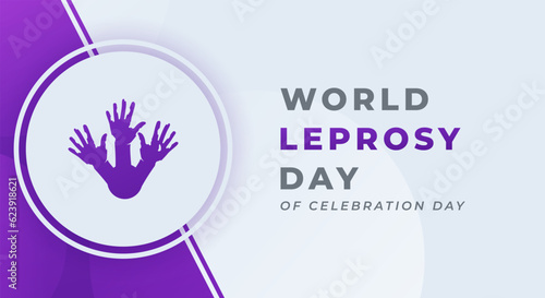 World Leprosy Day Celebration Vector Design Illustration for Background, Poster, Banner, Advertising, Greeting Card