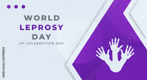 World Leprosy Day Celebration Vector Design Illustration for Background, Poster, Banner, Advertising, Greeting Card