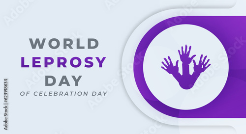 World Leprosy Day Celebration Vector Design Illustration for Background, Poster, Banner, Advertising, Greeting Card