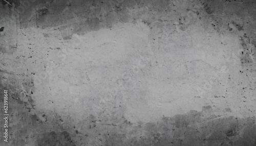 Obraz na plátně black grey anthracite stone concrete texture background panorama banner long