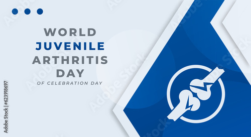 World Juvenile Arthritis Day Celebration Vector Design Illustration for Background, Poster, Banner, Advertising, Greeting Card