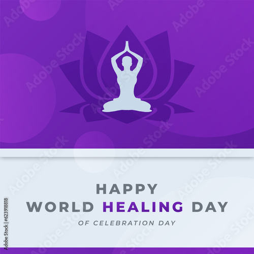 World Healing Day Celebration Vector Design Illustration for Background, Poster, Banner, Advertising, Greeting Card