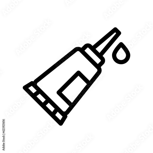 silicone line icon illustration vector graphic. Simple element illustration vector graphic, suitable for app, websites, and presentations isolated on white background