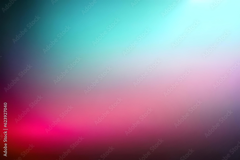 Fototapeta premium color blurred abstract gradient, grainy background, glowing light. Neon colors flow, grainy texture effect, color gradient background blurred