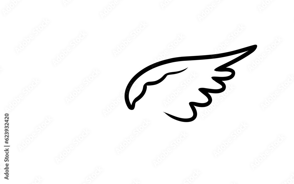 Obraz premium Wings Vector 