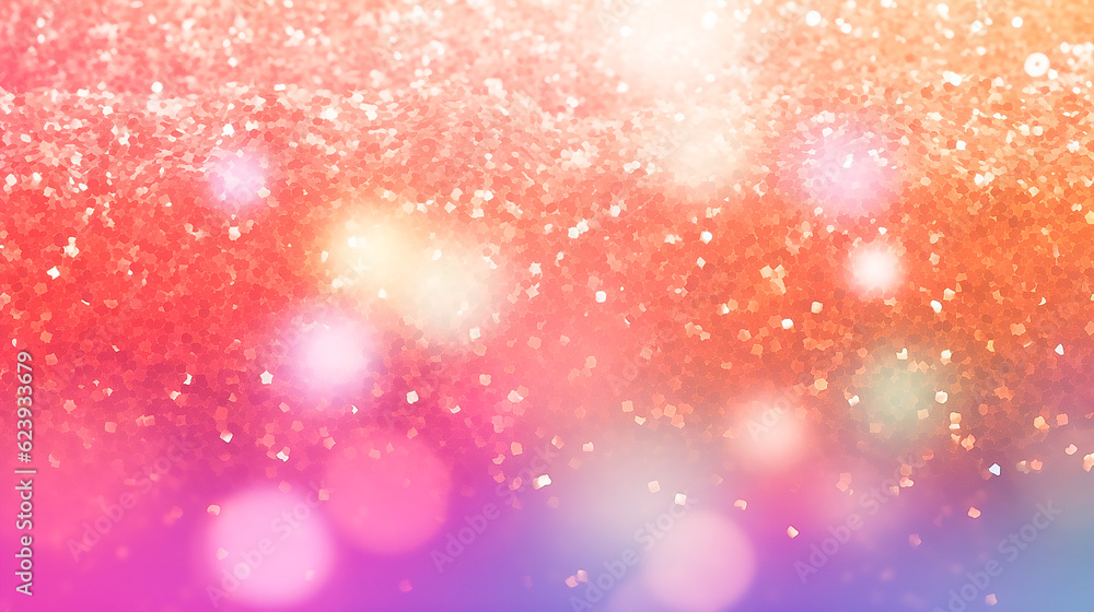 Abstract background with bokeh defocused lights and stars in pink and purple colors Abstract background with bokeh defocused lights and stars in pink and purple colors