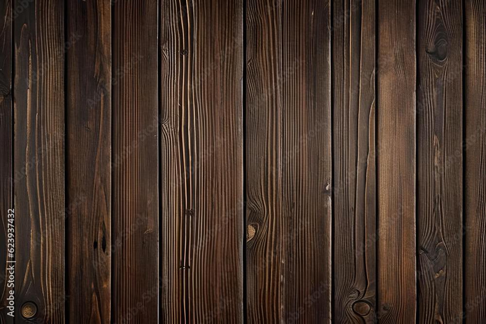 Naklejka premium old wood background, dark wooden abstract texture