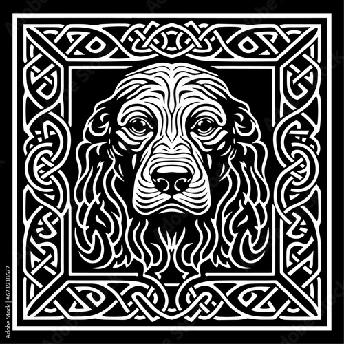 Dog celtic knot
