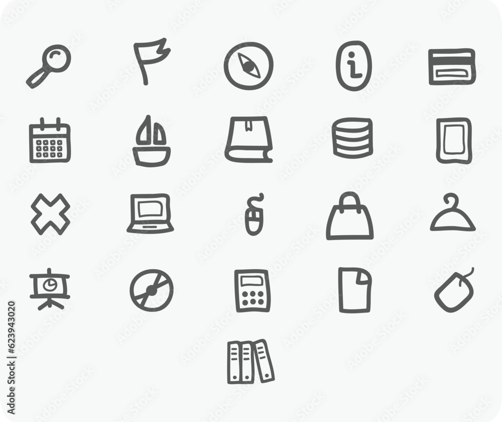 Modern thin line icons set of basic education training and studying online. Premium quality outline symbol collection. Simple mono linear pictogram pack. Stroke vector logo concept for web graphics.79