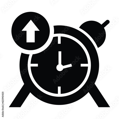 Up, time, stopwatch icon