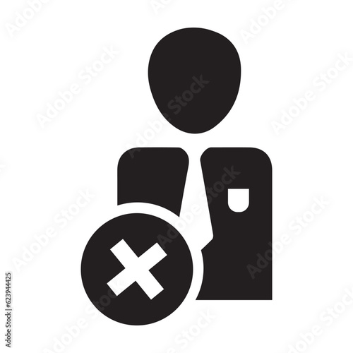 Wrong user, user, wrong icon