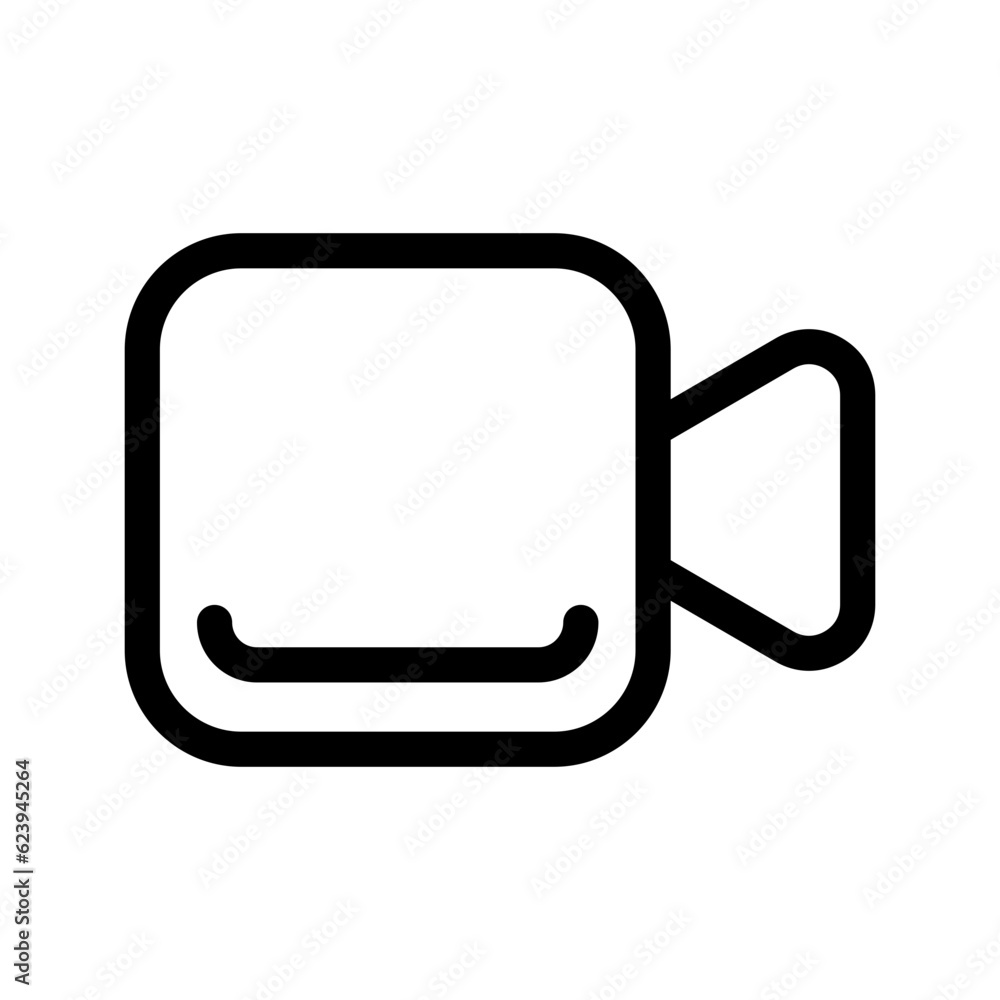 Video Icon Vector Symbol Design Illustration Video Icon Vector Symbol Design Illustration