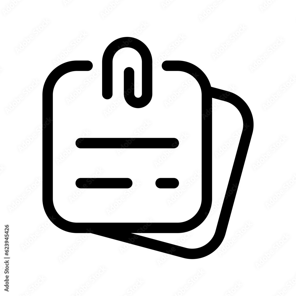 Note Icon Vector Symbol Design Illustration Note Icon Vector Symbol Design Illustration