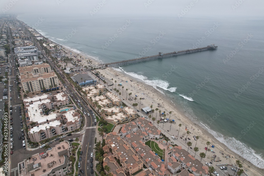 Fototapeta premium Drone Pier