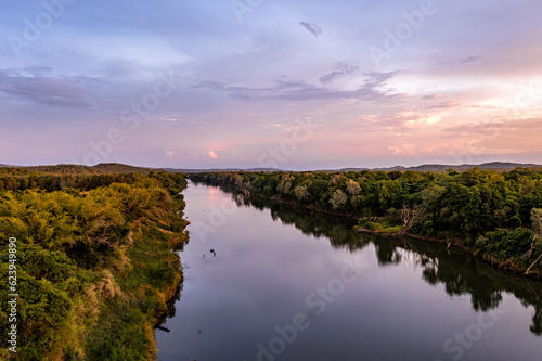 Daly River sunset