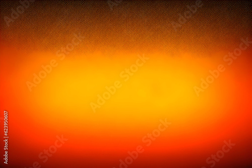 Vibrant red orange color gradient on black background  grainy gradient luminous color wave