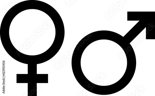 男性　女性　シンボル　アイコン　記号