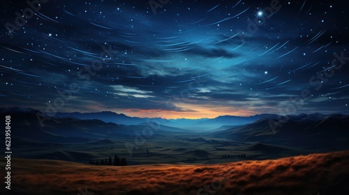 Starry Sky Before the dawn © Left